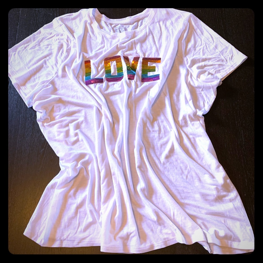 Lane Bryant 26/28 LOVE t-shirt
